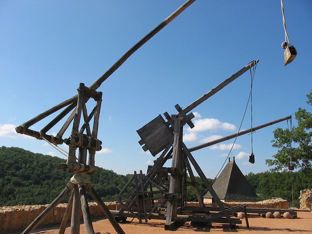 Trebuchet du château 