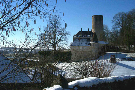 Rupt sur Saône, le château en hiver Rupt sur Saône, le château en hiver