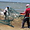 Pêcheurs sur la plage de Negombo  