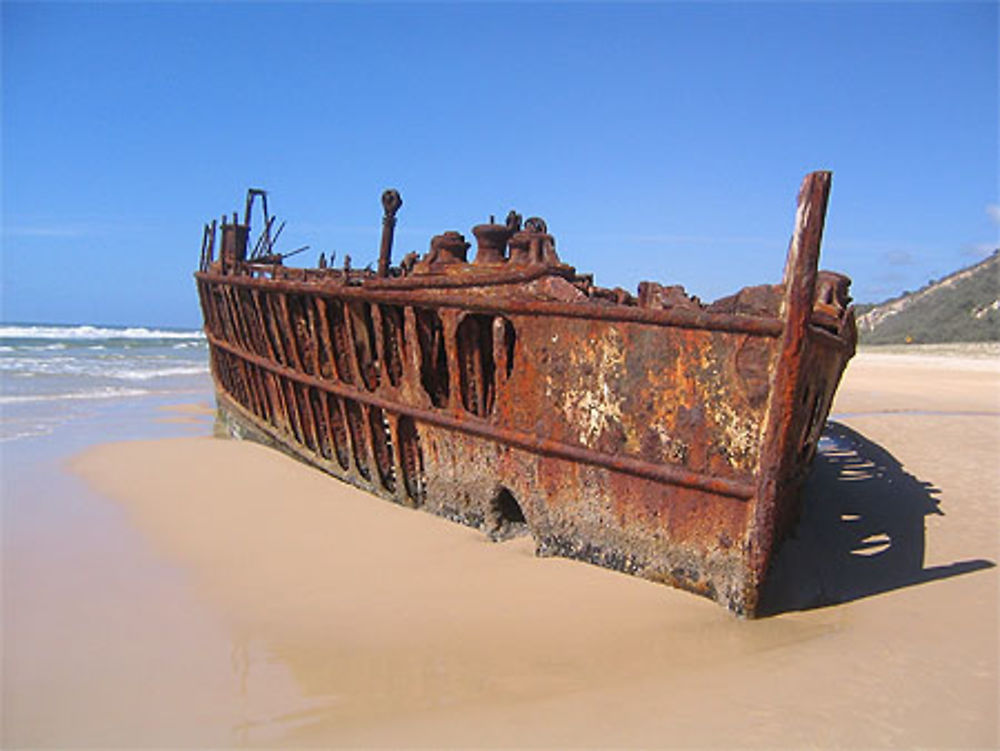 Epave sur Fraser Island