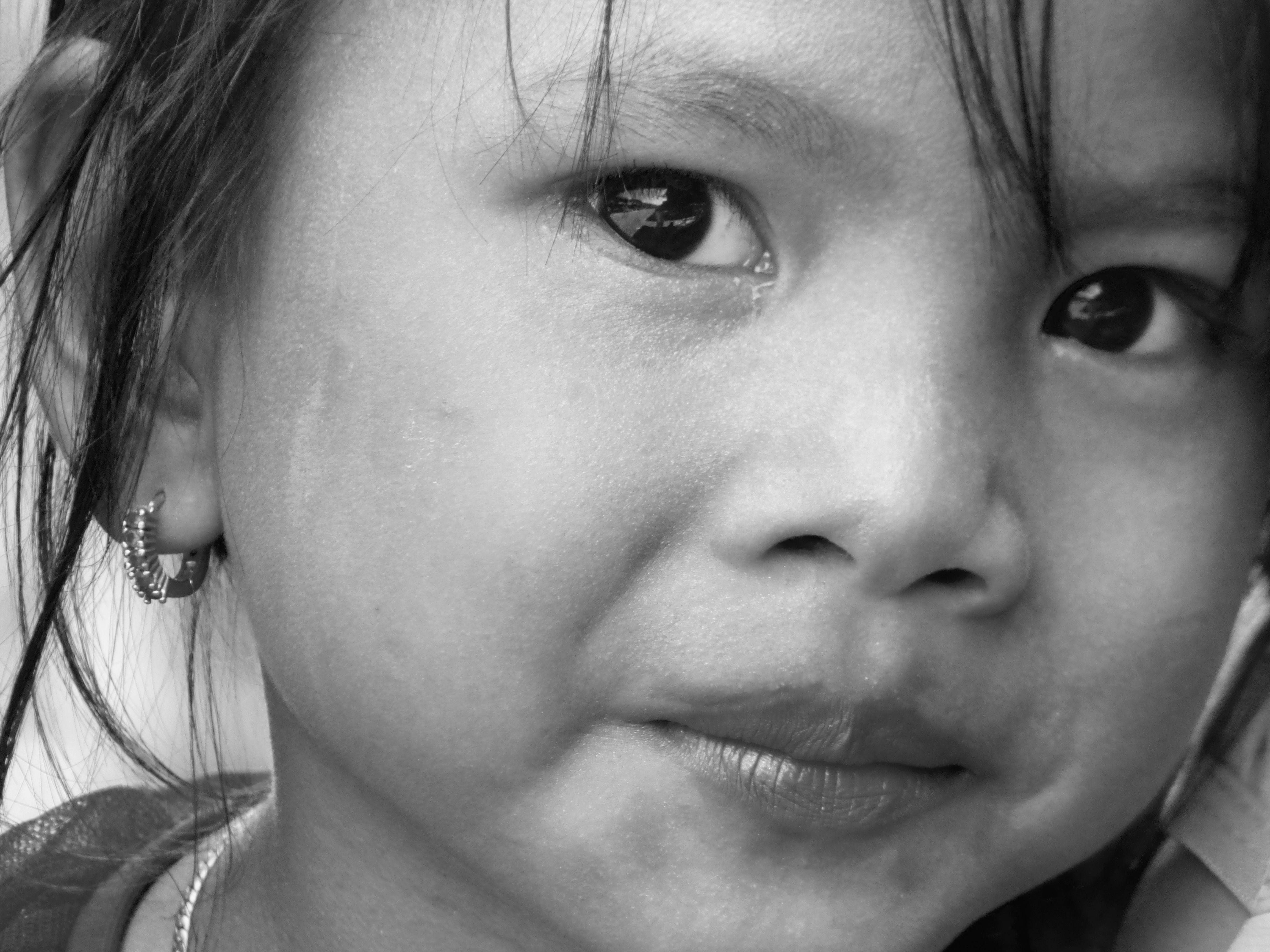 Petite fille cambodgienne
