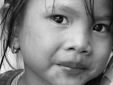 Petite fille cambodgienne