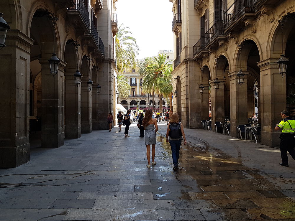 Barcelone, Plaça Reial