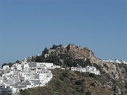 Salobreña, château et falaise