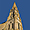 La flèche gothique de l'église Saint Laurent