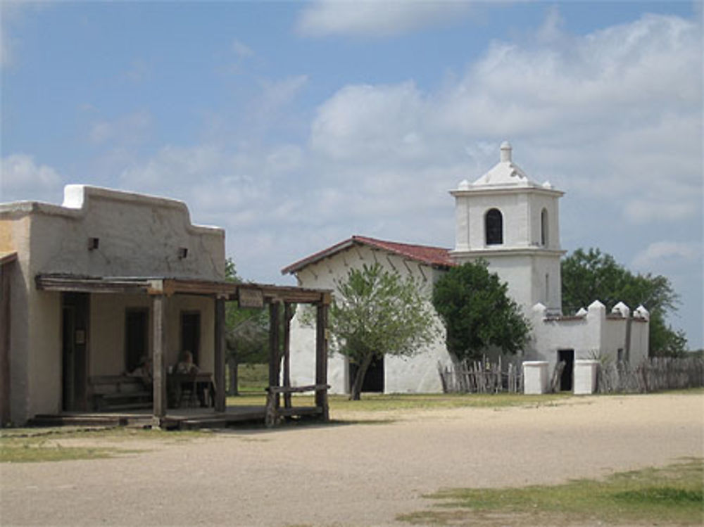 Alamo village, l'église mexicaine