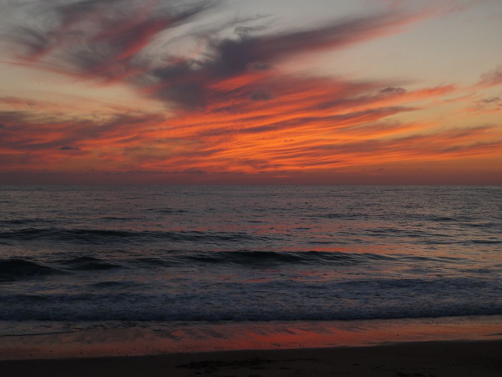 Coucher de soleil à Hossegor