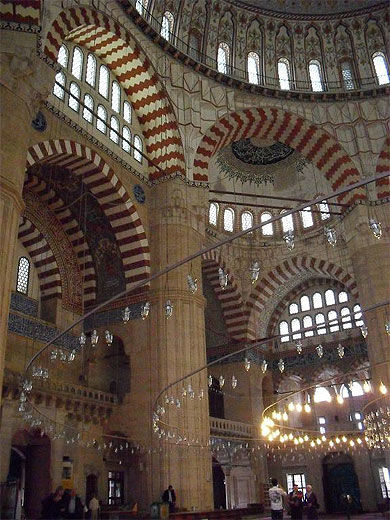 Intérieur de la Selimiye