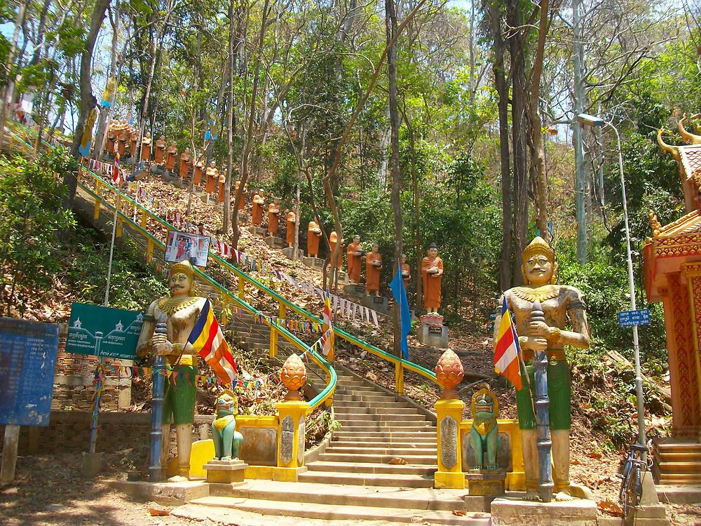 Temple de Sambok au nord de Kratie