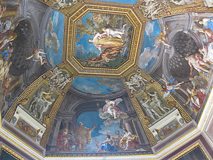 Plafond aux Musées du Vatican