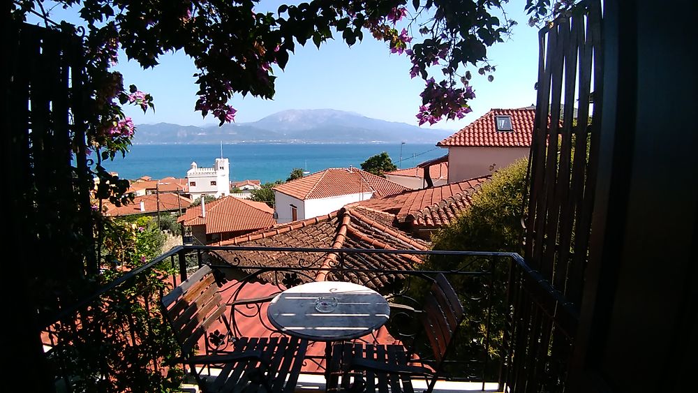 Vue sur Nafpaktos, Grèce