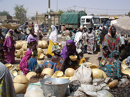 Jour de marché à Djenné Jour de marché à Djenné