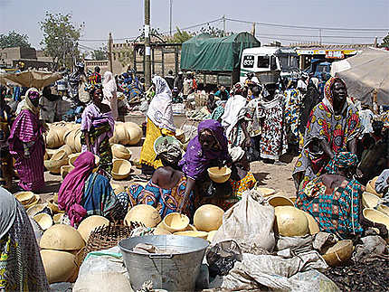 Jour de marché à Djenné