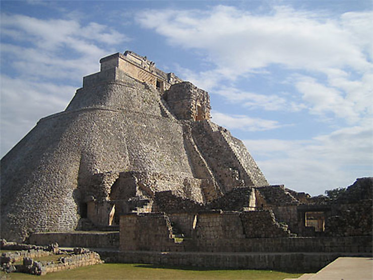 Pyramide du Devin d'Uxmal - hellebroeck