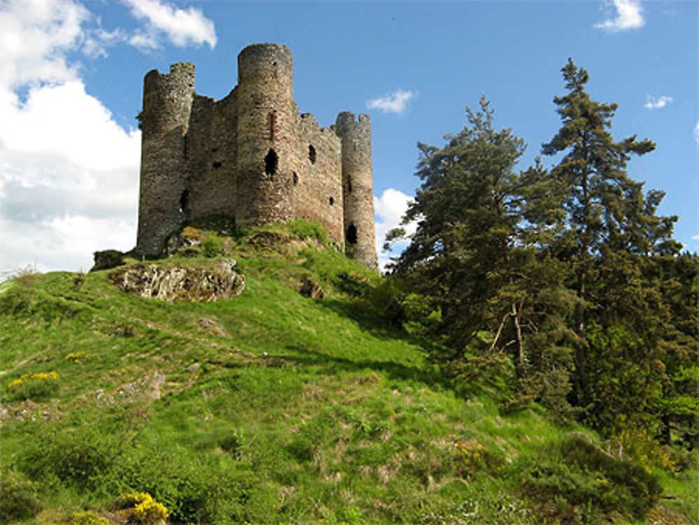 Château d'Alleuze (Cantal)