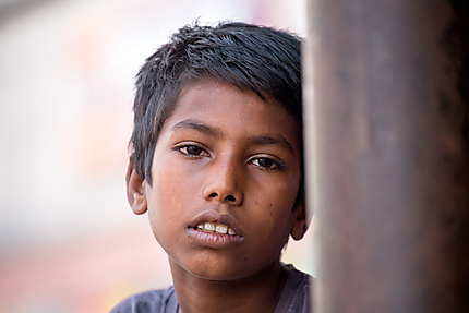 Enfant à Kolkata
