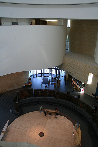 Musée des indiens, le grand Hall Musée des indiens, le grand Hall