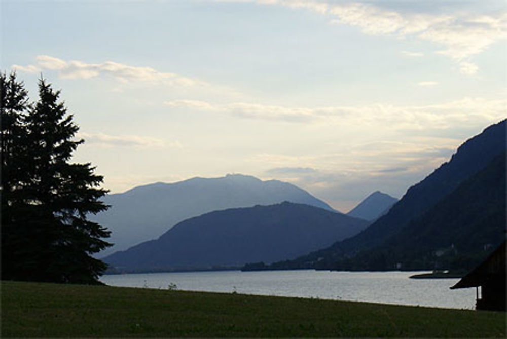 Lac d'Ossiach le soir