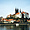 Le fleuve Elbe et le château