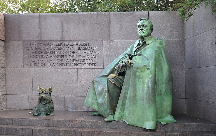Franklin Delano Roosevelt Memorial - aventurine