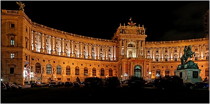 Hofburg de nuit