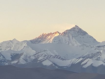 Lever de soleil sur l’Everest