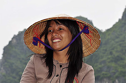 Vietnamienne souriante