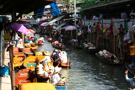 Marché flottant Marché flottant