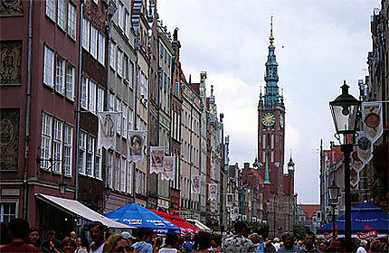 Rue principale de Gdansk