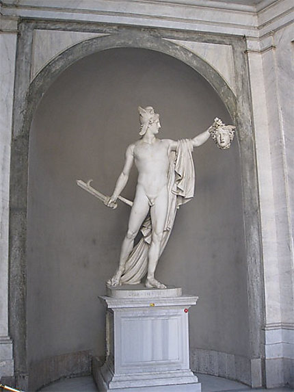 Statue aux Musées du Vatican