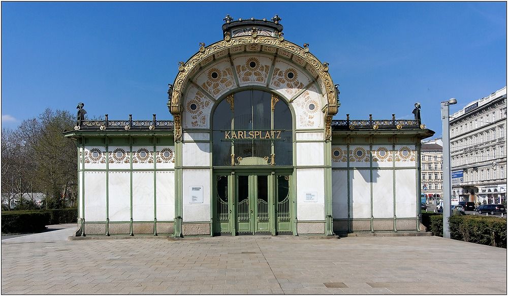 Pavillons Otto Wagner