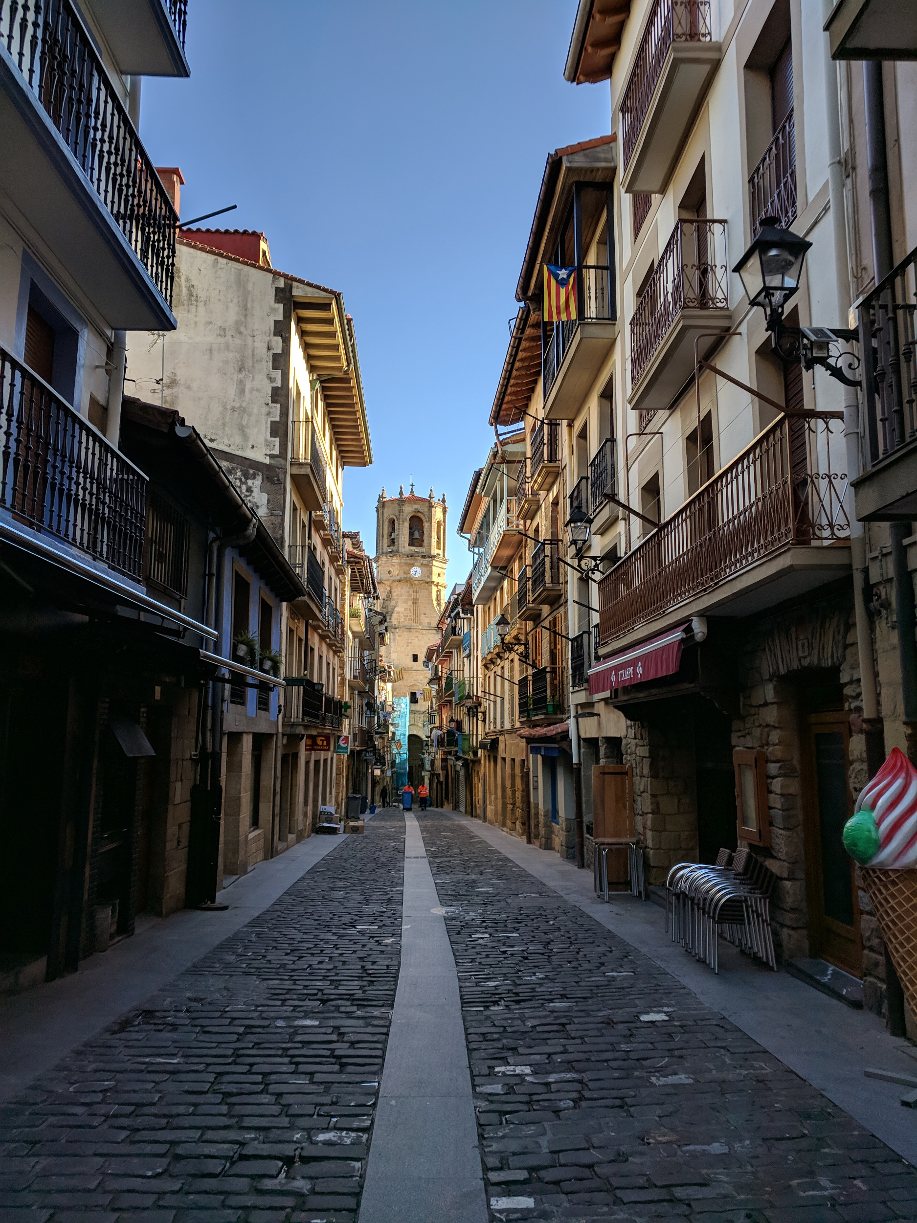 Rue principale de Getaria Rue principale de Getaria