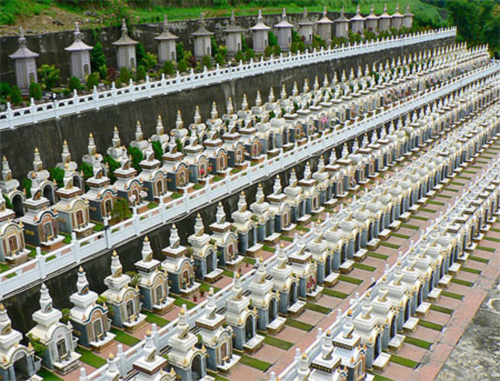 Cimetière à Taiwan