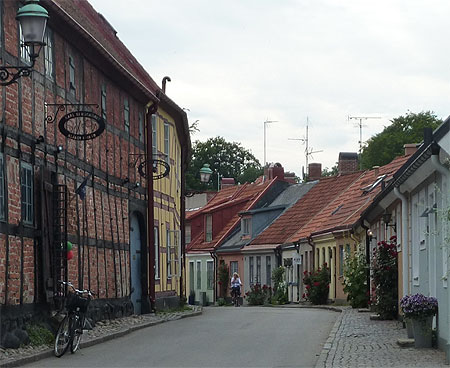 A vélo à Ystad A vélo à Ystad
