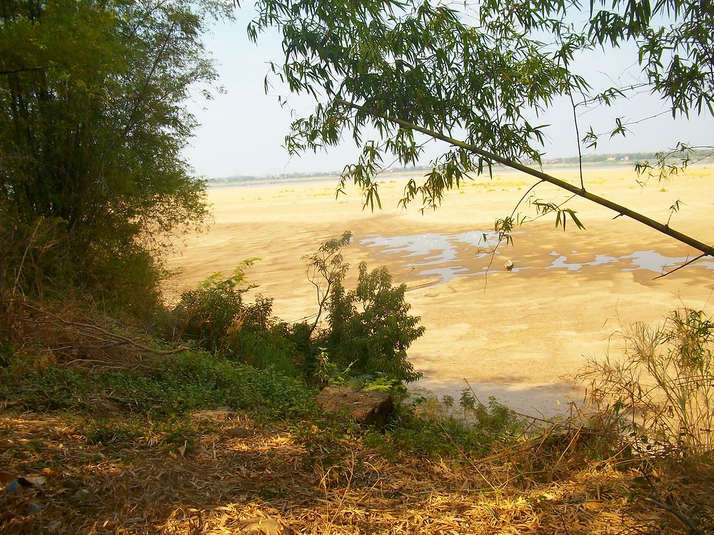 Le Mékong vu de Kaoh Trong