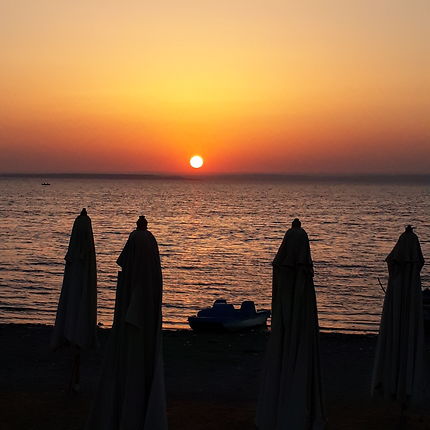 Le Coucher Du Soleil Mer Coucher De Soleil Hurghada