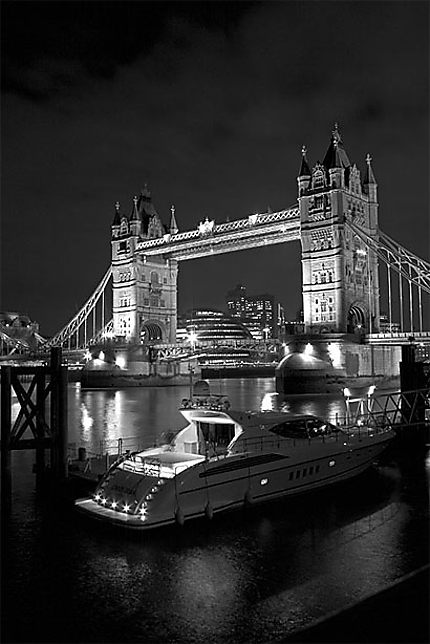 Tower bridge en bateau