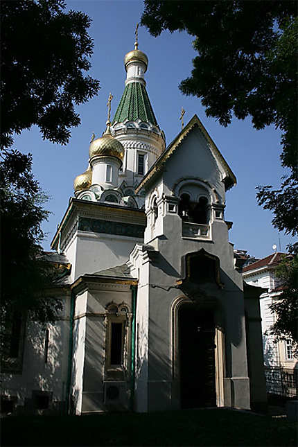 Belle église russe Saint-Nicolas