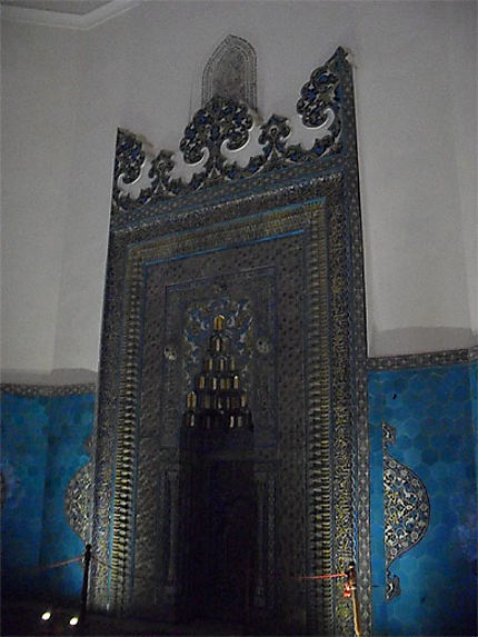 Yesil Türbe : intérieur