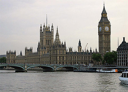 La Tamise, le Parlement et Big Ben