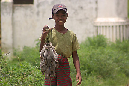 Enfant chasseur de rats