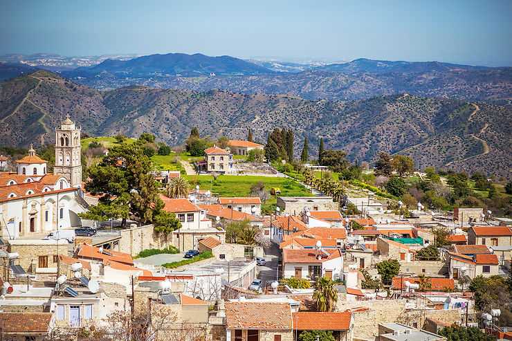 Omodos, Lefkara et le Troodos : villages hors du temps et églises byzantines