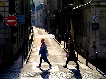 Paris intime (scène de rue)
