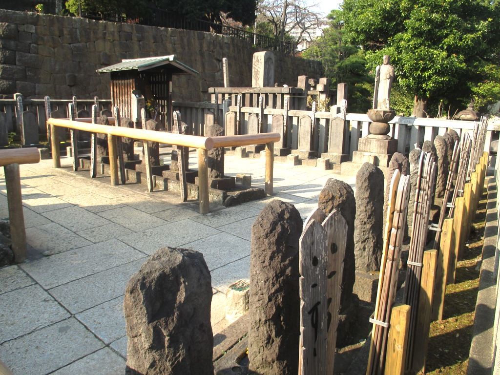 Les tombeaux des 47 Rônins au Sangaju temple