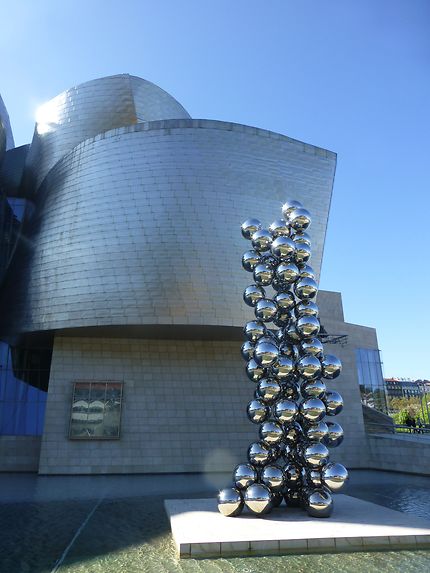 Sculpture à Bilbao