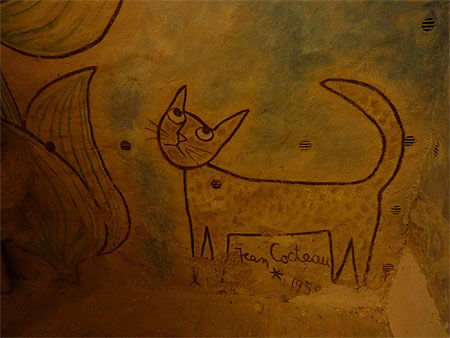 Le chat signature de Jean Cocteau