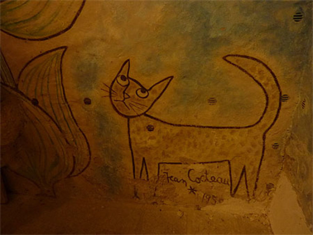 Le chat signature de Jean Cocteau