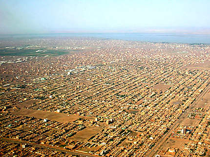 Khartoum vue aérienne