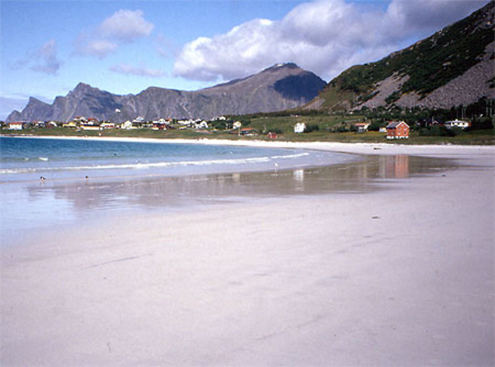 Plage de sable blanc