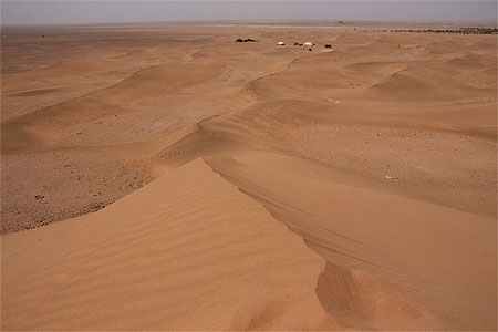 Les dunes de Tinfou Les dunes de Tinfou